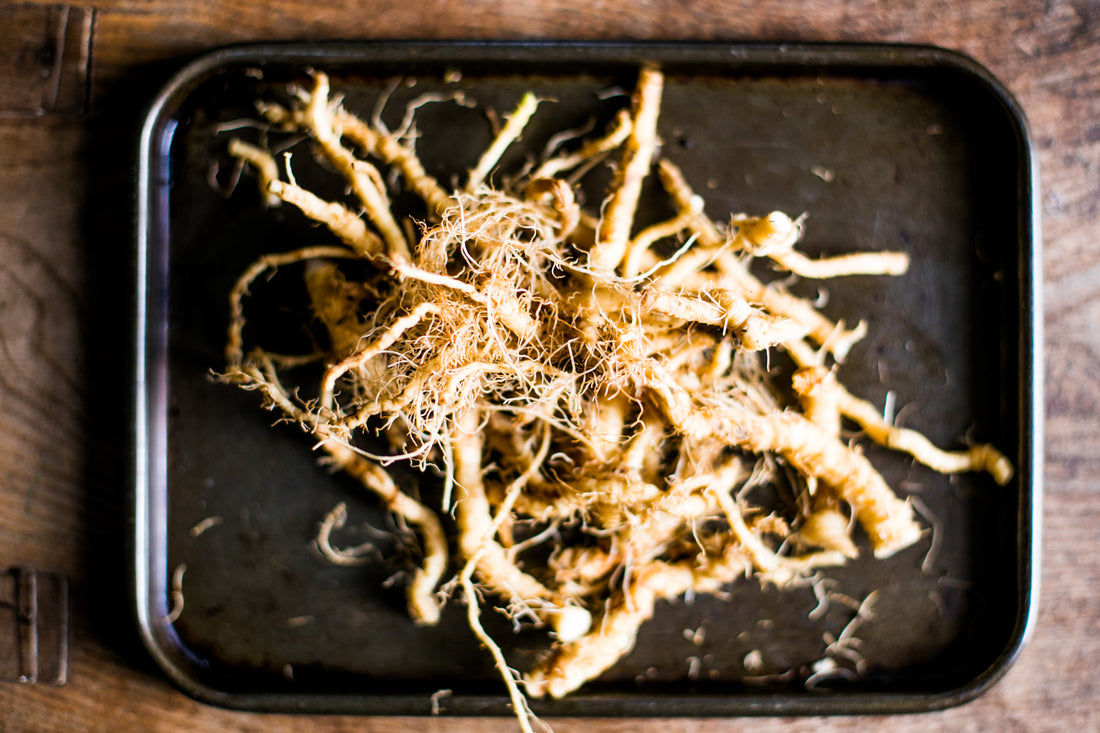 Crispy Celeriac Roots