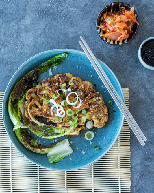 Korean-Style BBQ Cauliflower Steak