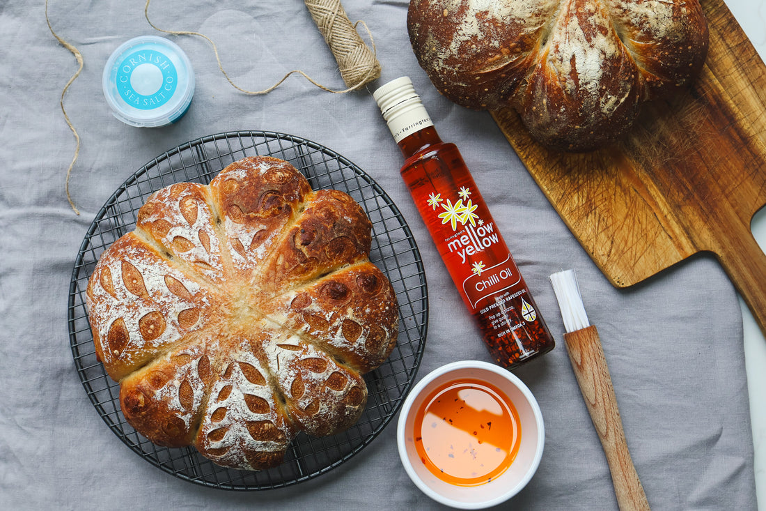 Sourdough with Chilli Oil & Cheddar