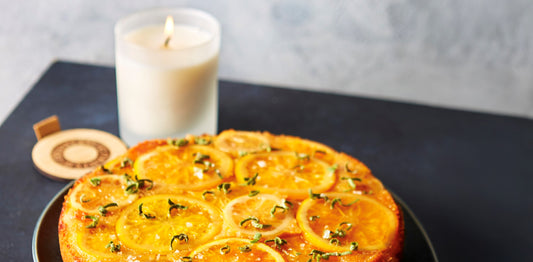 Orange and Almond Cake with Sage Syrup