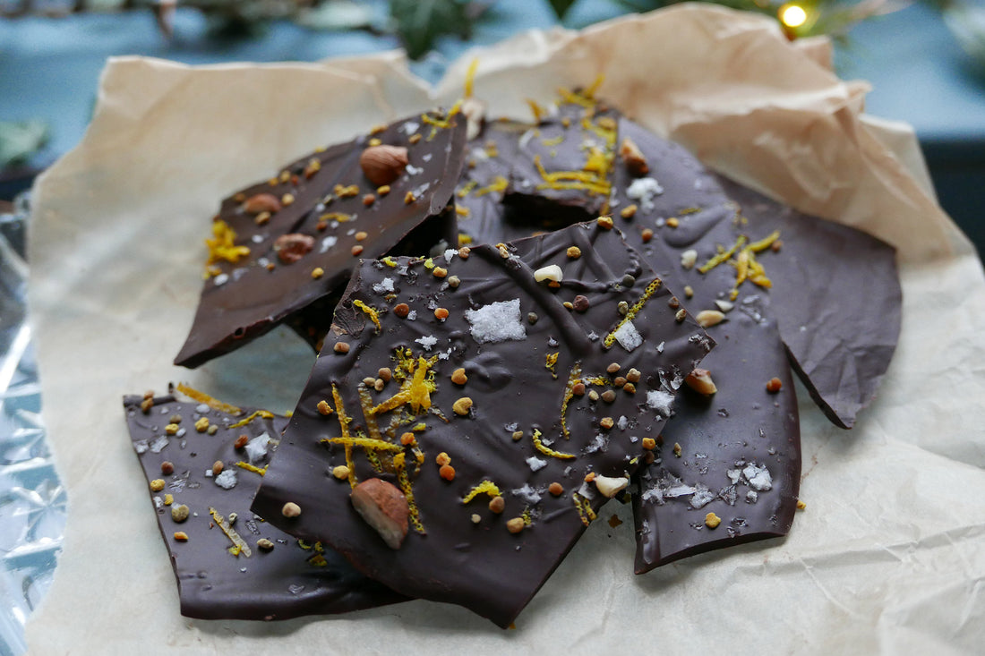 Chocolate Orange & Sea Salt Bark