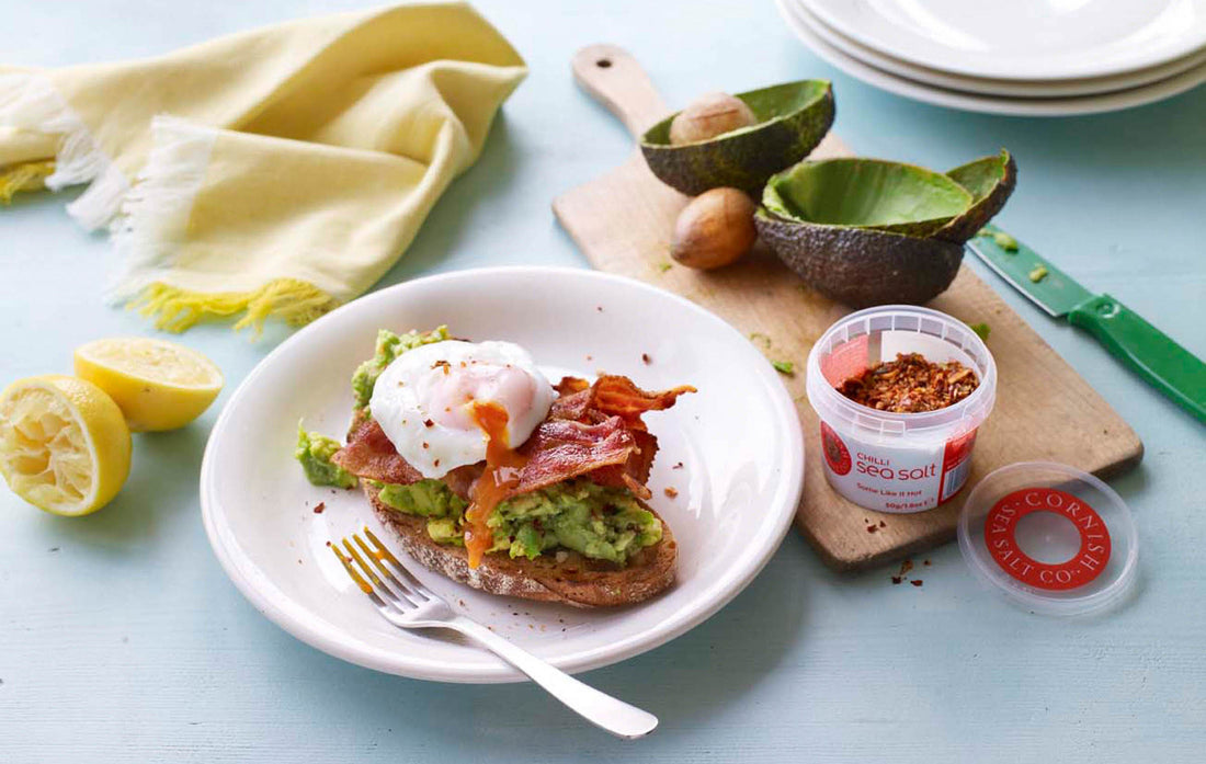 Poached Eggs and Avocado