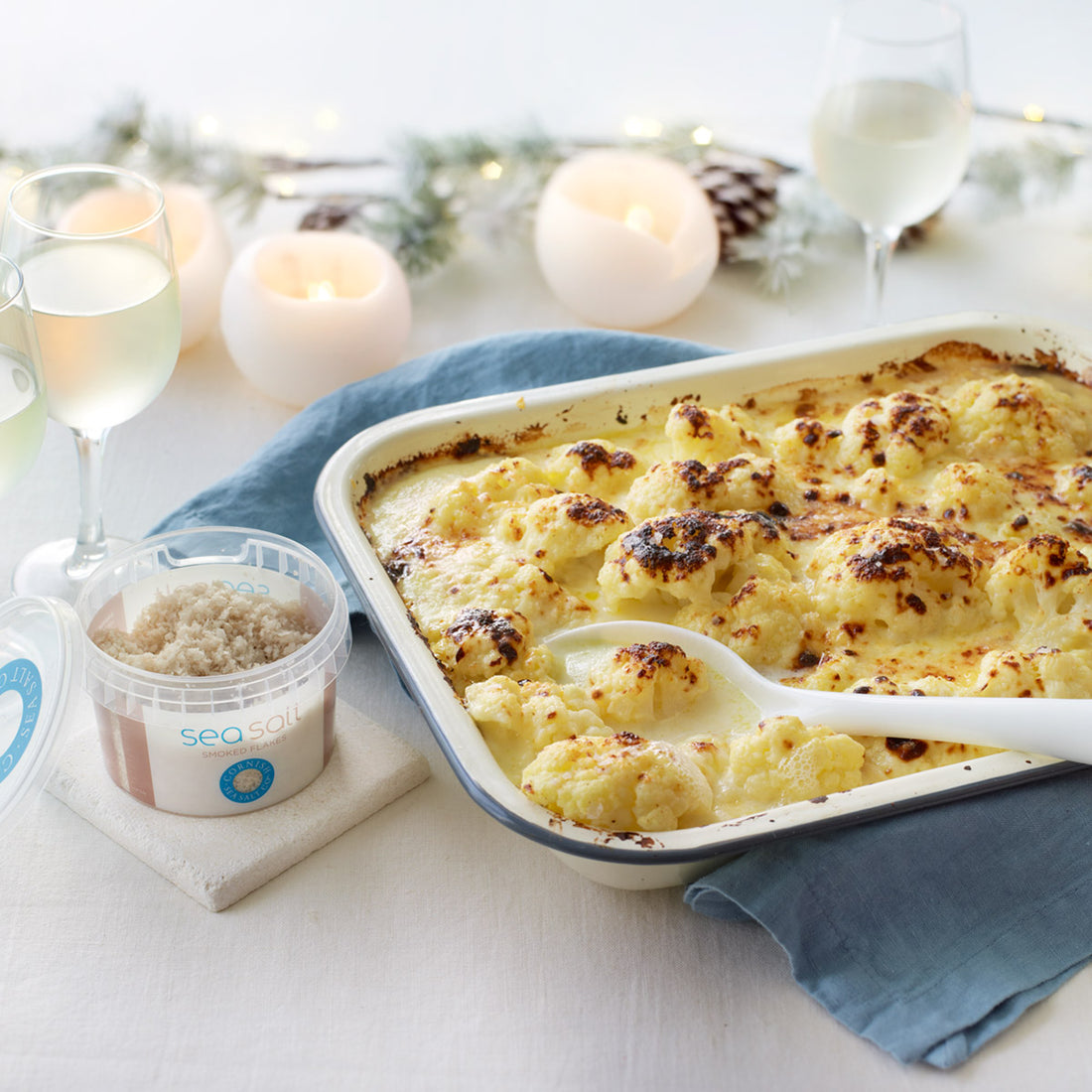 Smoky cauliflower cheese