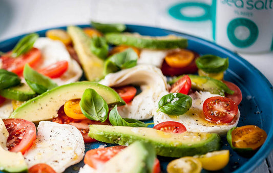 Tomato, Mozarella and Avocado Salad